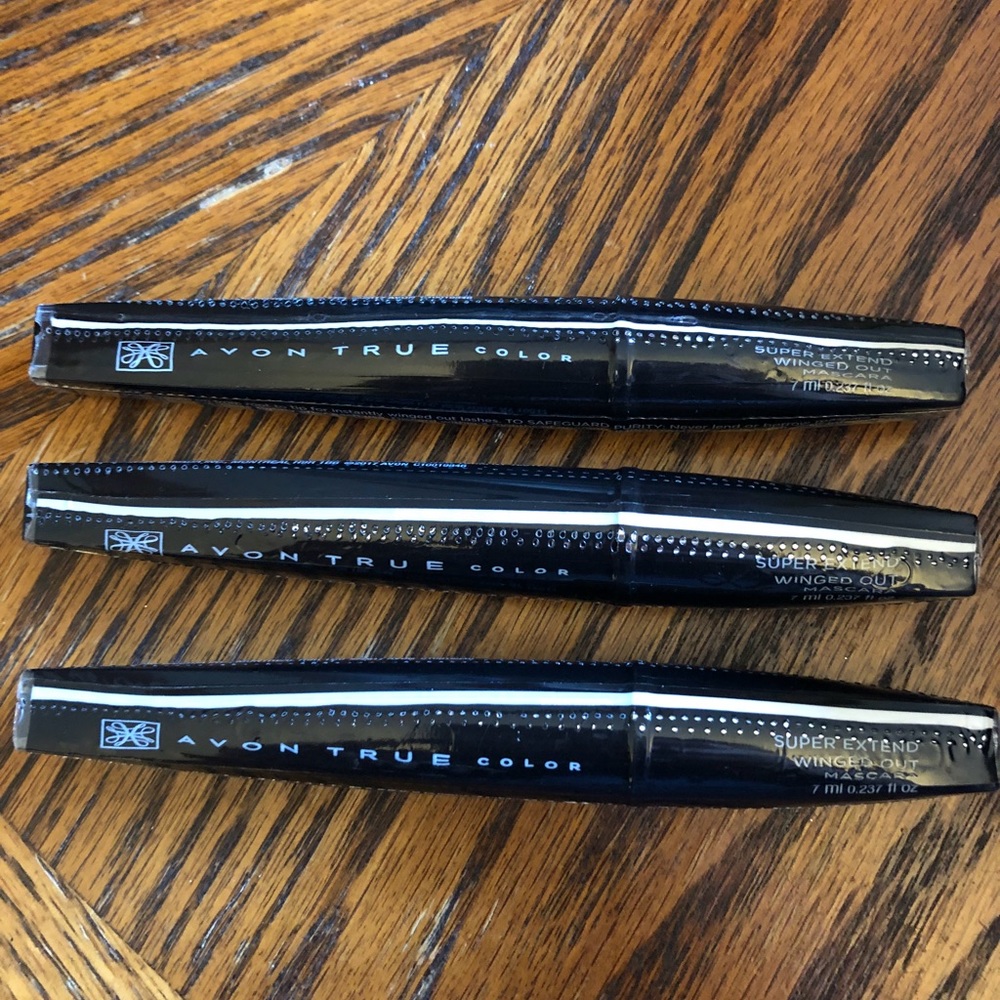 3 tubes of BLACK Avon Mascara